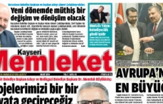 Mart 2019 Kayseri Memleket Gazetesi Sayfalar