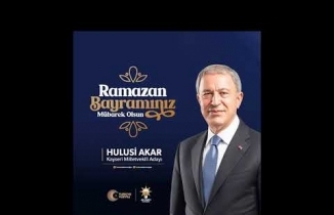 Hulusi Akar Ramazan Bayramı Tebriği - Ak Parti Kayseri Milletvekili Adayı