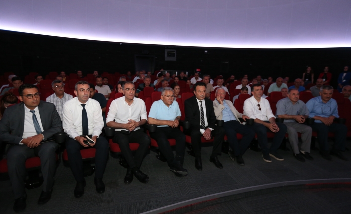 BAŞKAN BÜYÜKKILIÇ, BİLİM MERKEZİ’NDE OKUL MÜDÜRLERİYLE BULUŞTU