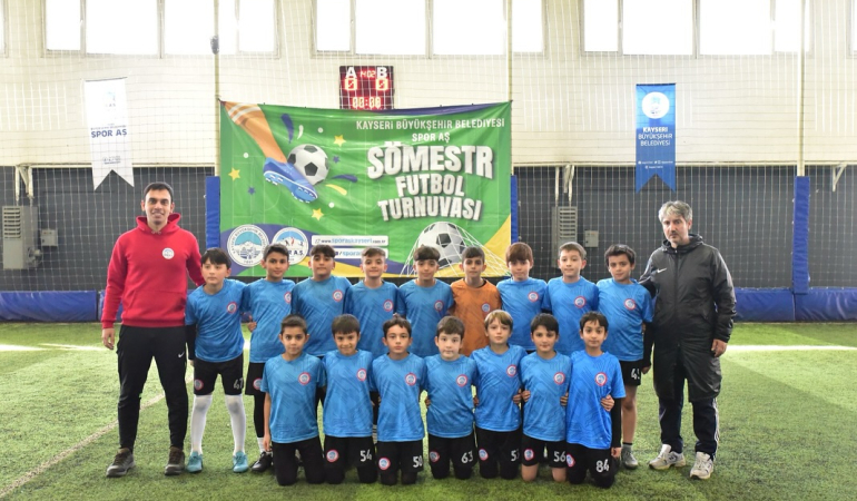 SPOR A.Ş.’DE SÖMESTİR CUP U11 FUTBOL TURNUVASI BAŞLADI